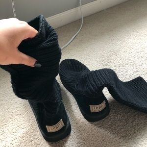 Knitted Ugg boots